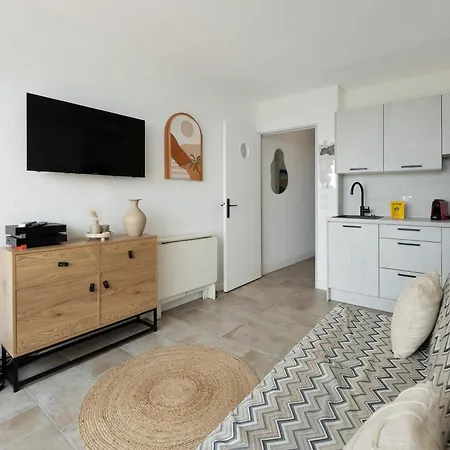 131 - L'escale - 4 Pers, Vue Mer, Clim, 1er Ligne Appartamento
