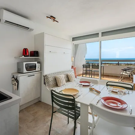 Appartamento 131 - L'escale - 4 Pers, Vue Mer, Clim, 1er Ligne La Grande-Motte